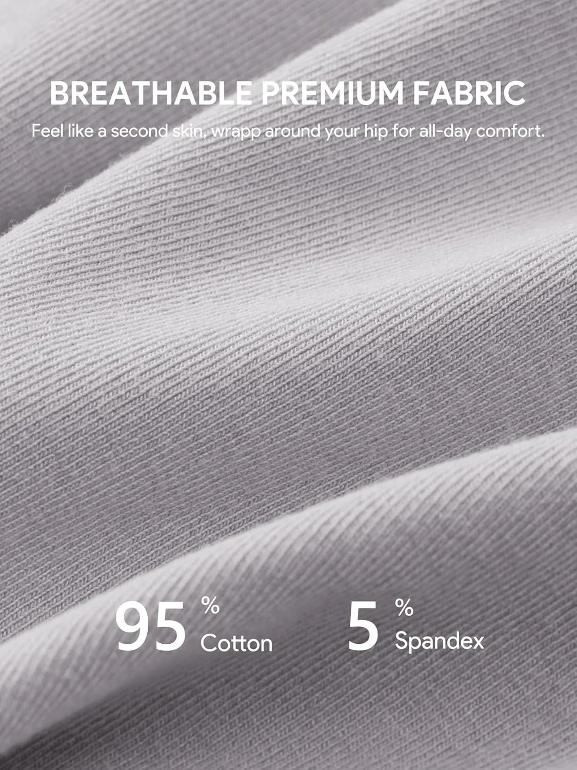 Angelhood Women's Cotton Boy Shorts Underwear Anti Chafing Seamless Biker Shorts High Waisted Soft Plus Boxer Briefs 4 Pack