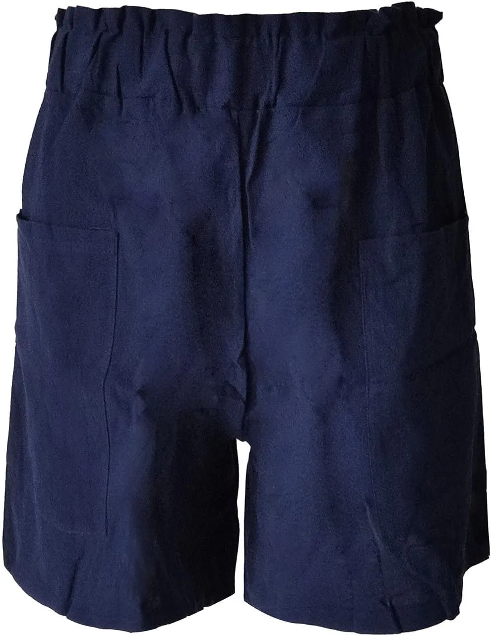Bermuda Shorts for Women Trendy Knee Length High Elastic Waist Lounge Short Pants Summer Beach Shorts with Pockets