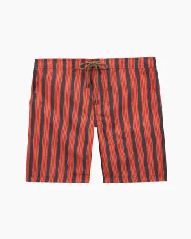 Blurry Stripe - Orange - Hercules Board Short
