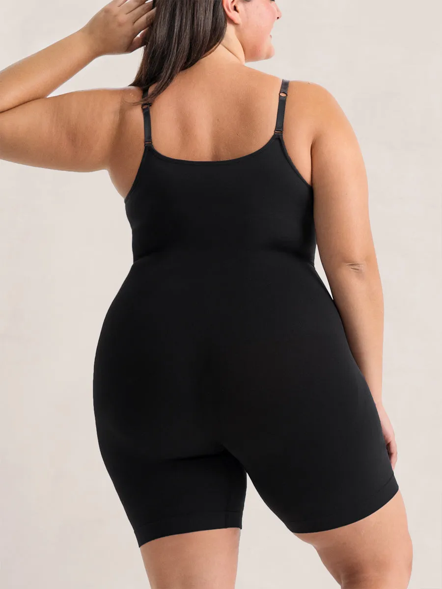 Buy 1, Get 1 FREE: 1 Mid-Thigh Bodysuit   1 FREE Bikini Bottom