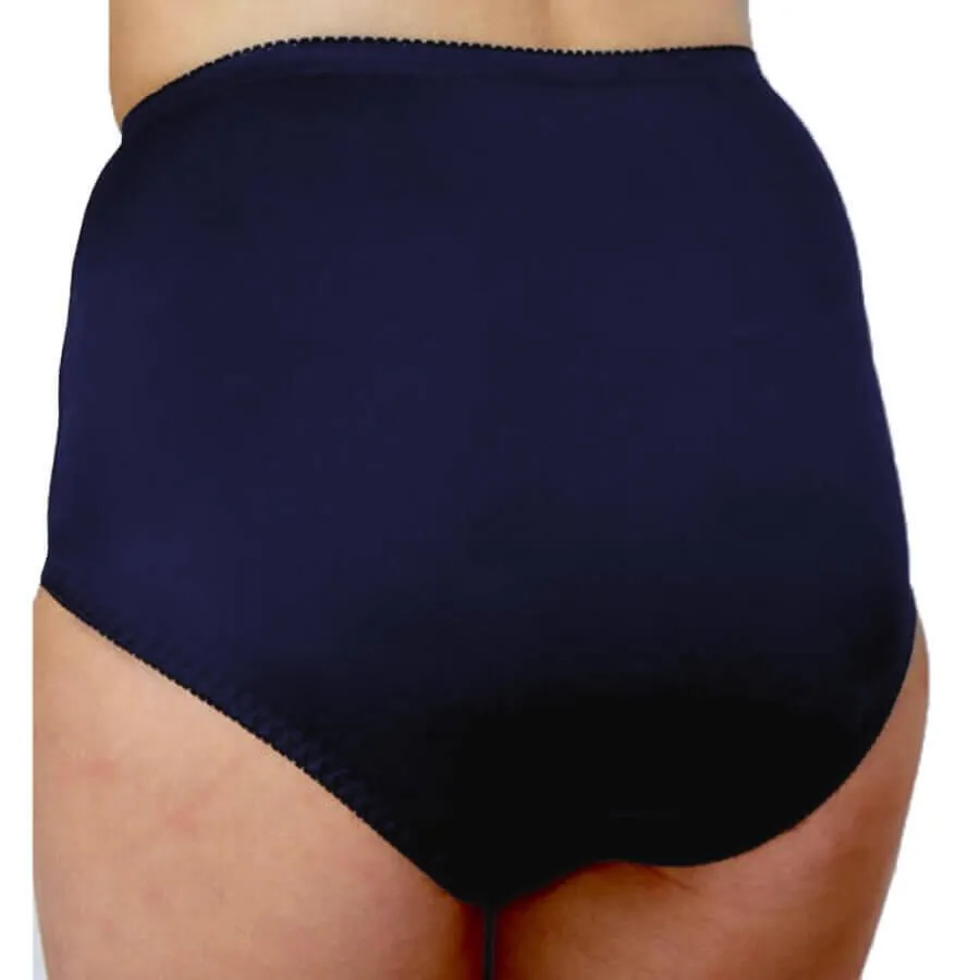 Cotton Control Full Brief - Navy Blue
