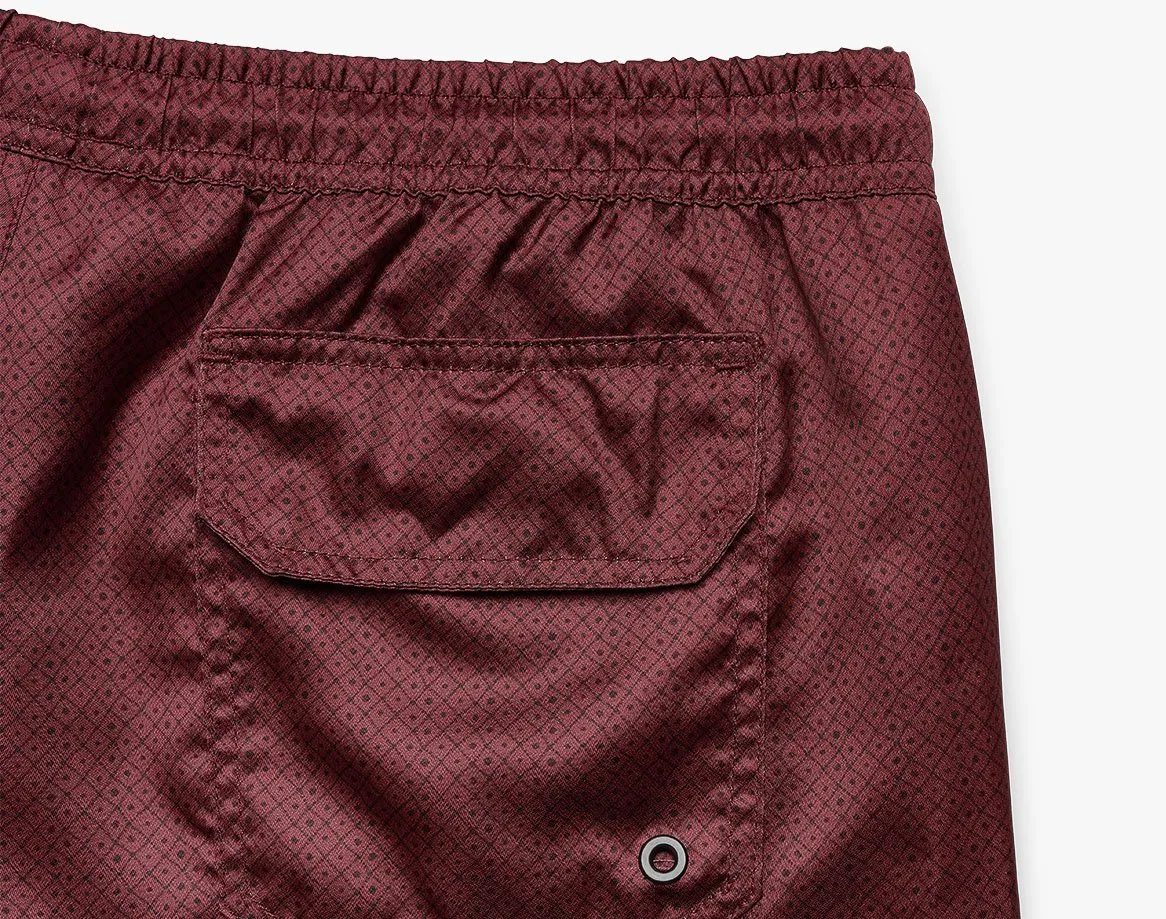 Crimson Waves Swimwear
