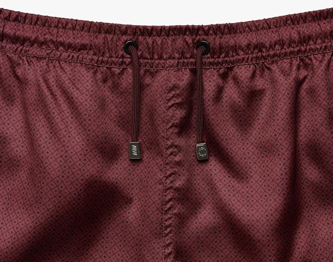Crimson Waves Swimwear