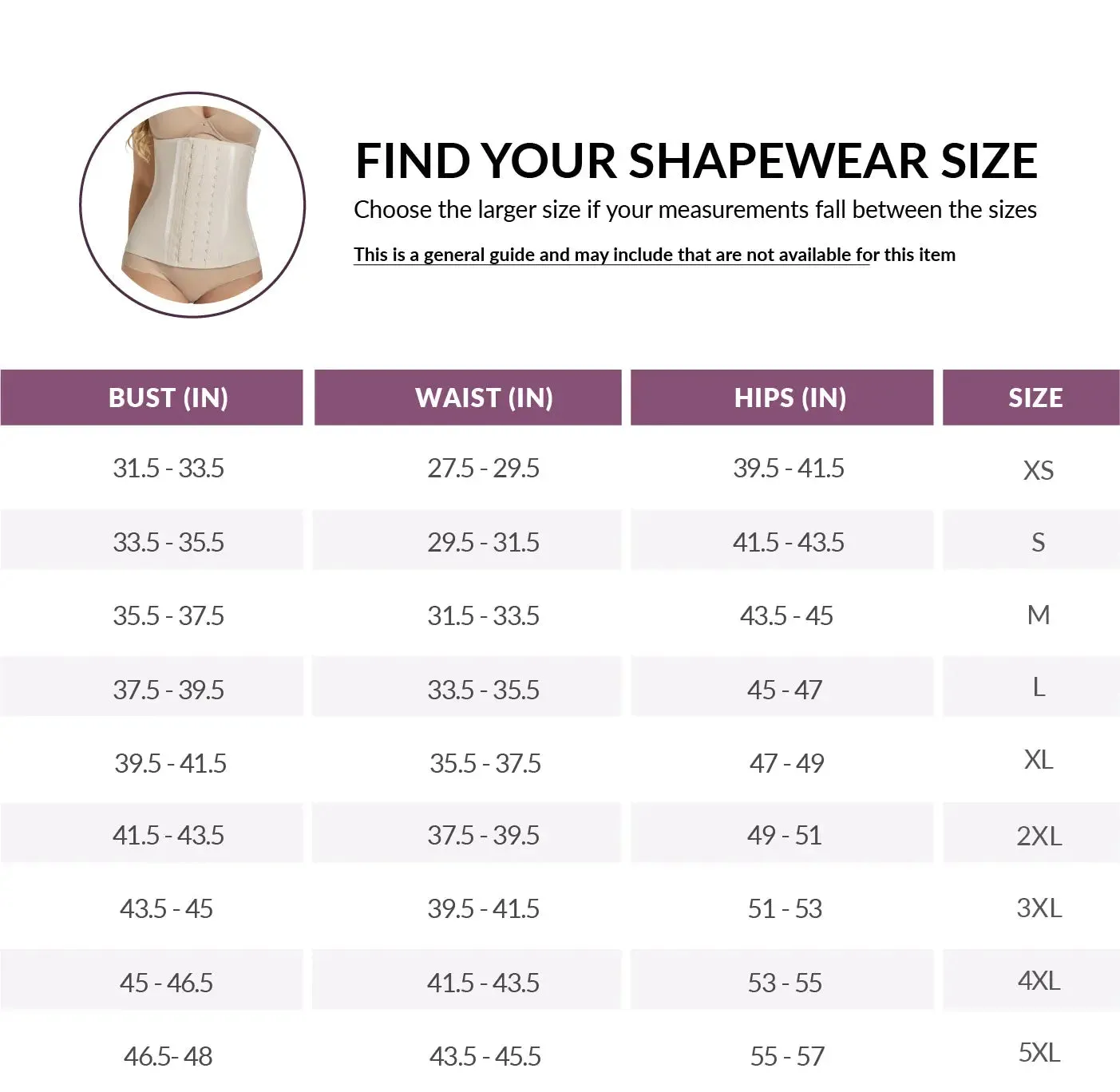 Curveez Long Latex Waist Trainer