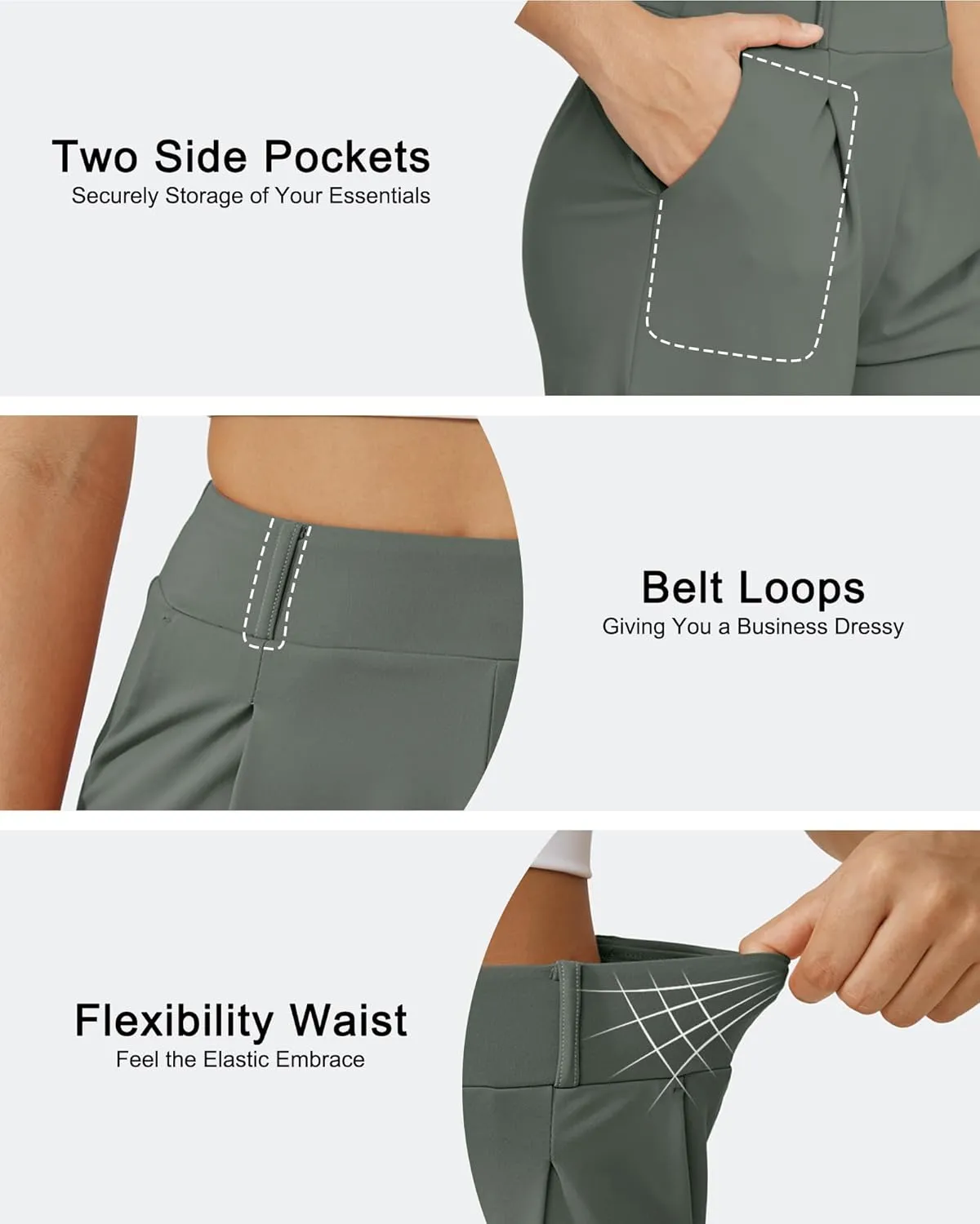 G4Free 2025 Trendy Shorts for Women Dressy Casual High Waisted Lounge Summer Pleated Shorts with Pockets