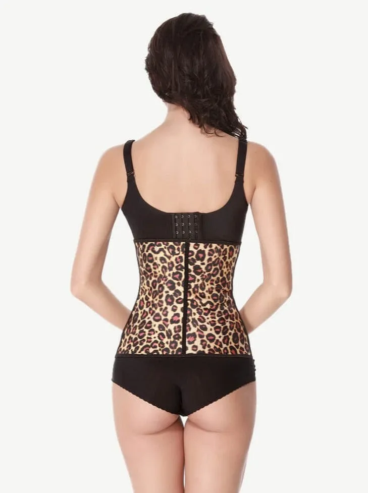 Hook Eyes Latex Corset