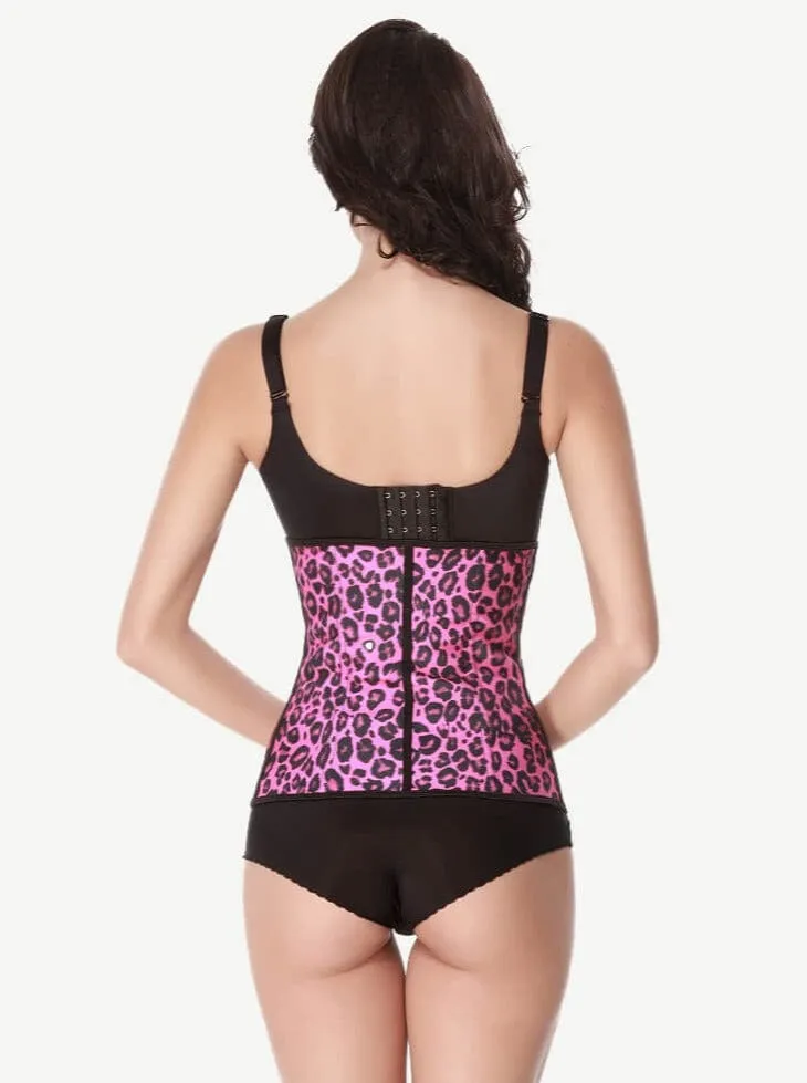 Hook Eyes Latex Corset