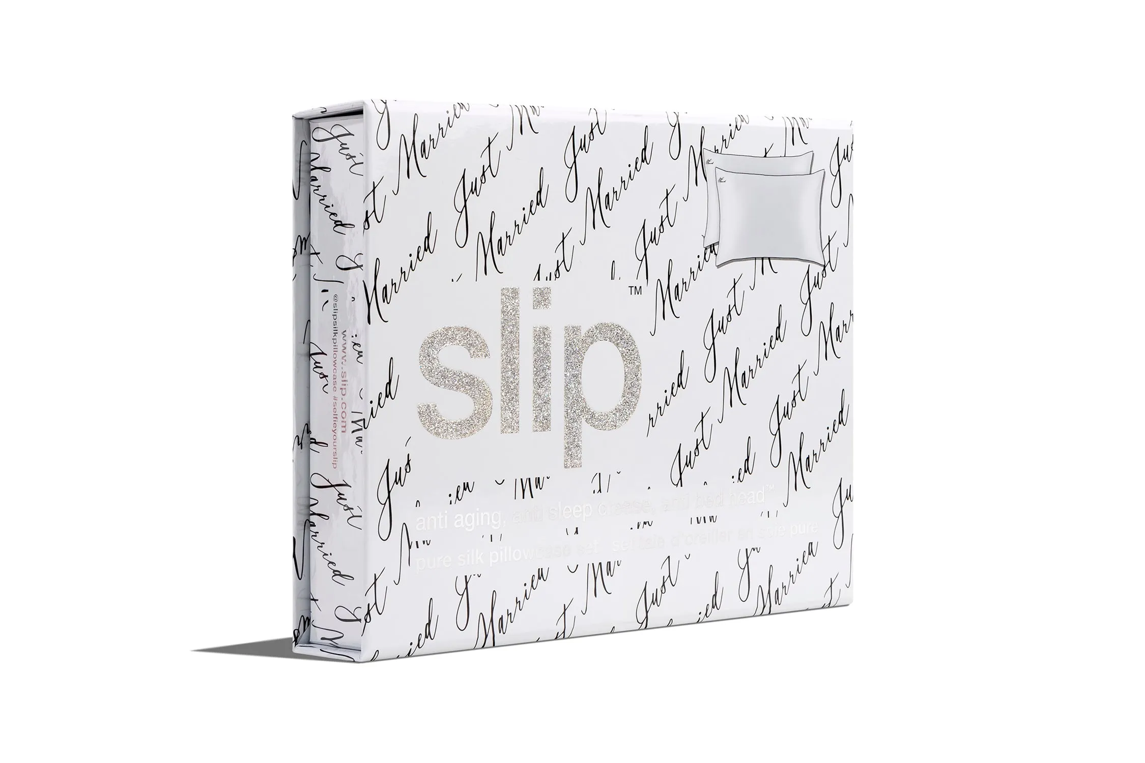 Just Married Pillowcase Set
