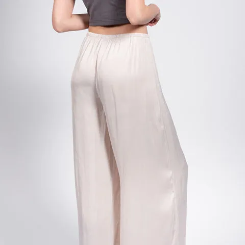 LatteLove Satin Pant Milk