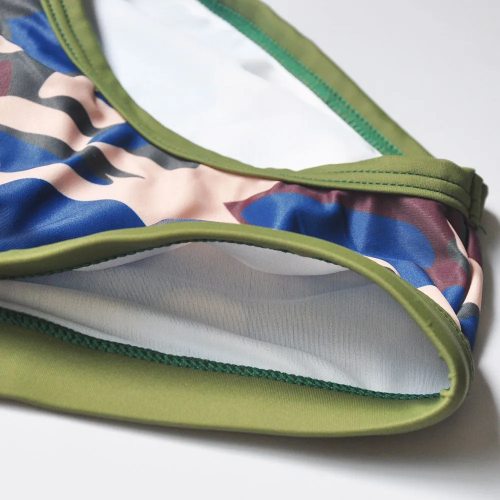Men's Camouflage Flattering Fit Swim Briefs