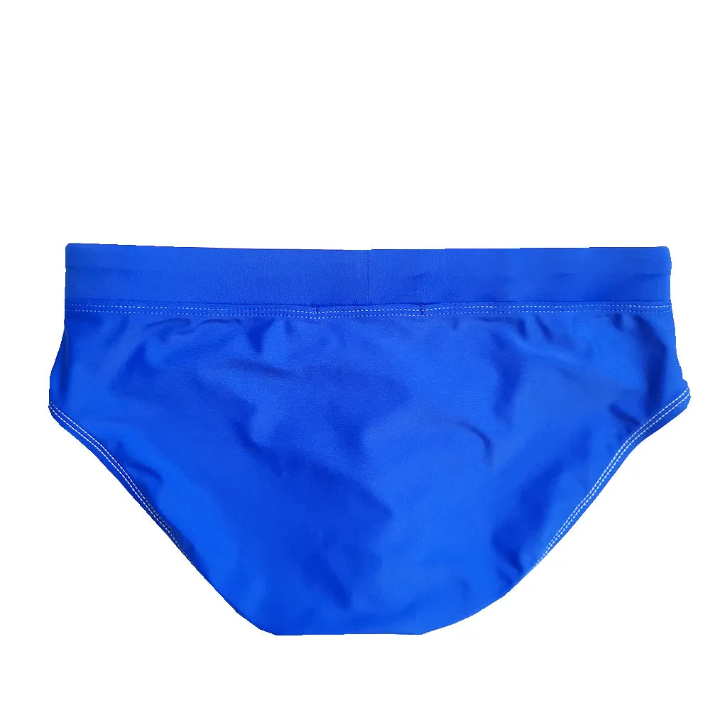 Men's Classic Fit Color Contrasting Swim Briefs