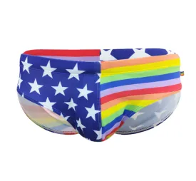 Men's Classic USA Flag Swimsuit