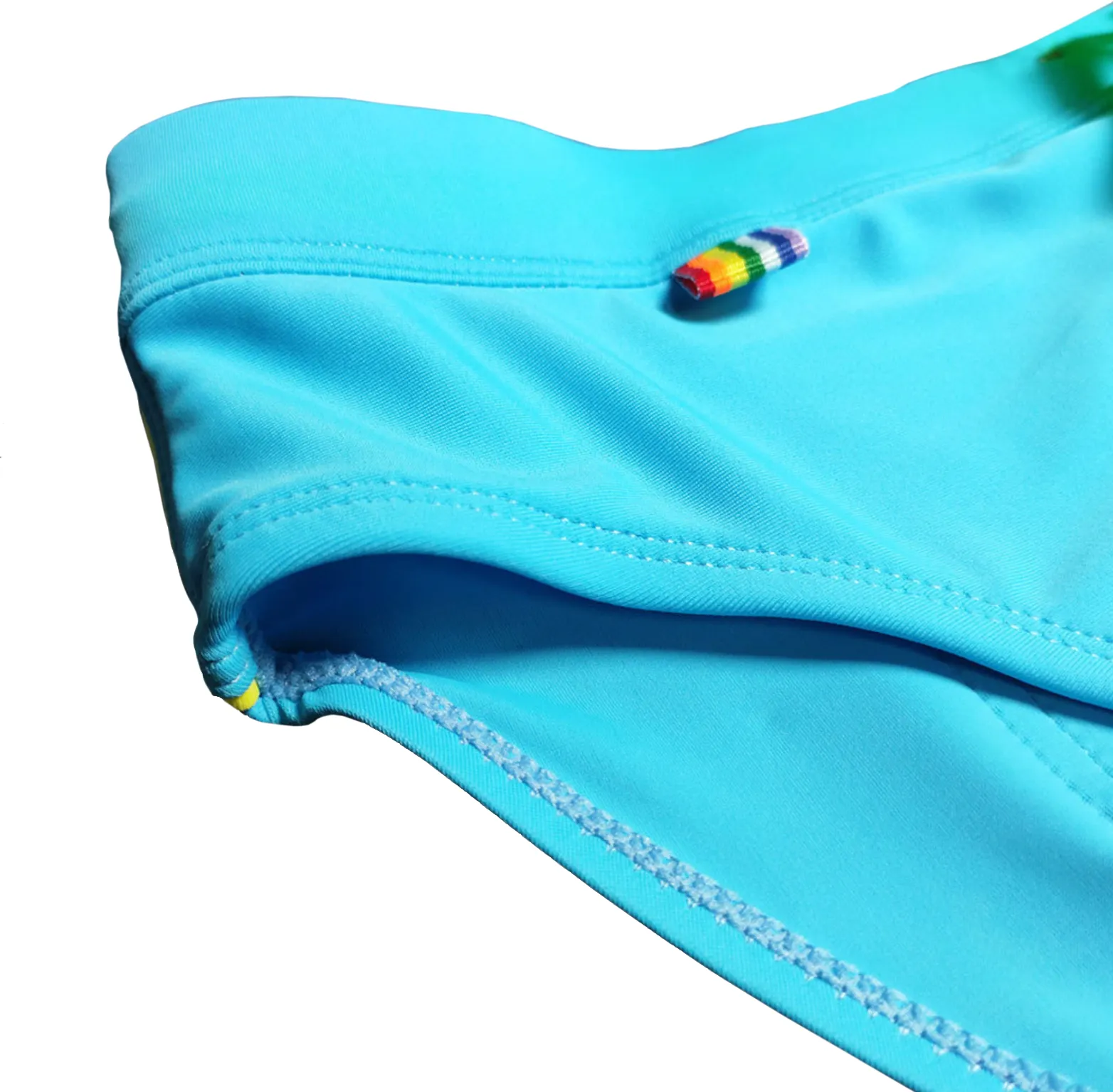 Men's Rainbow Back Pocket Swim Briefs