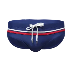 Men's Striped Beach Bathing Suit