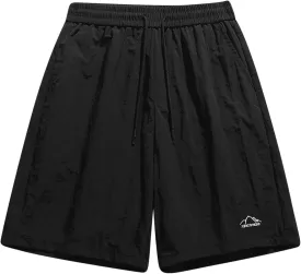 Men's Summer Lightweight Baggy Athletic Shorts, Quick Dry Breathable Outdoor Running Workout Shorts with Pockets