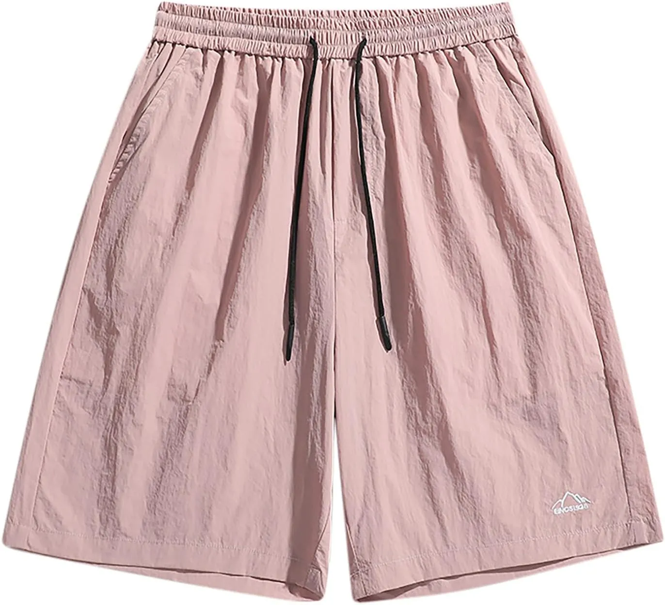 Men's Summer Lightweight Baggy Athletic Shorts, Quick Dry Breathable Outdoor Running Workout Shorts with Pockets