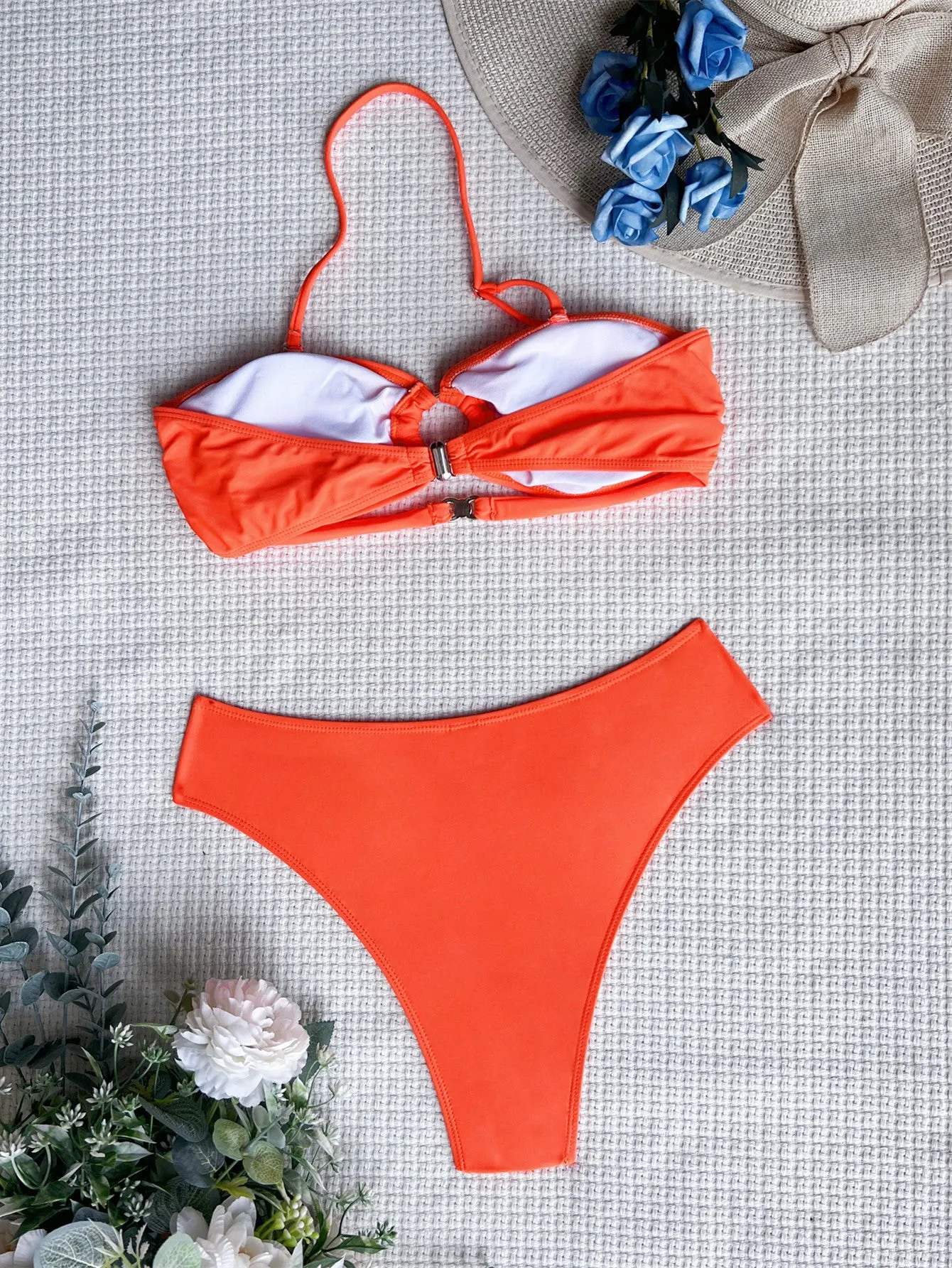 New Arrival Halter Sexy Backless Bikini Swimwear