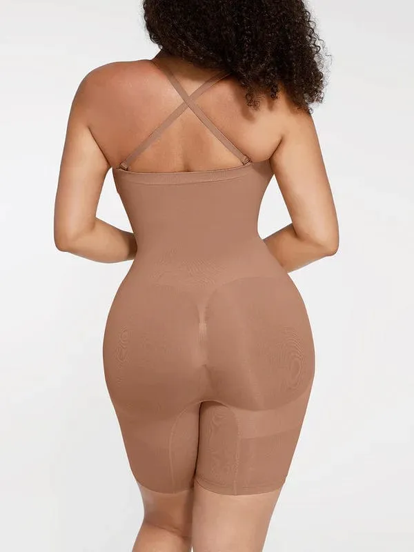 Sculpting Seamless Tummy Control Strapless Shapewear Bodysuit