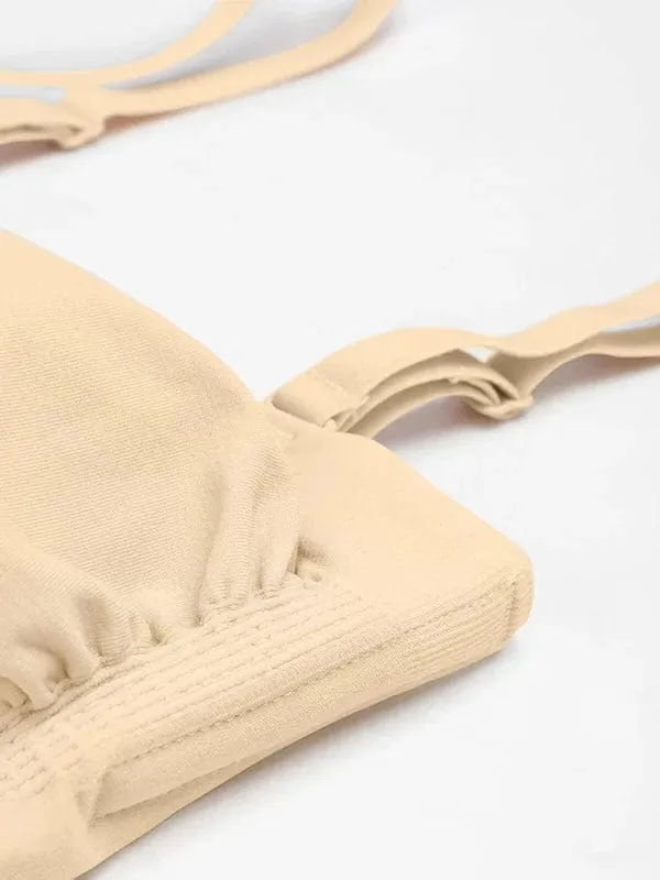 Sculpting Seamless Tummy Control Strapless Shapewear Bodysuit