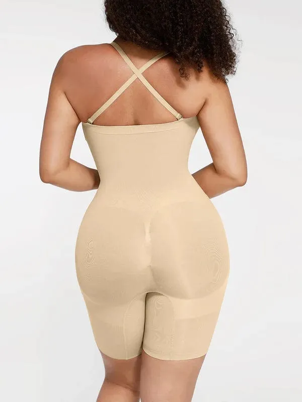 Sculpting Seamless Tummy Control Strapless Shapewear Bodysuit
