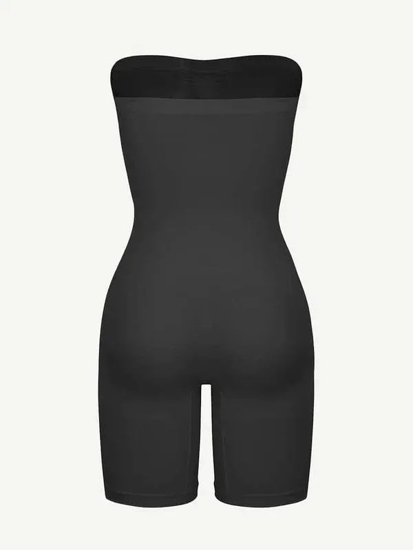 Sculpting Seamless Tummy Control Strapless Shapewear Bodysuit