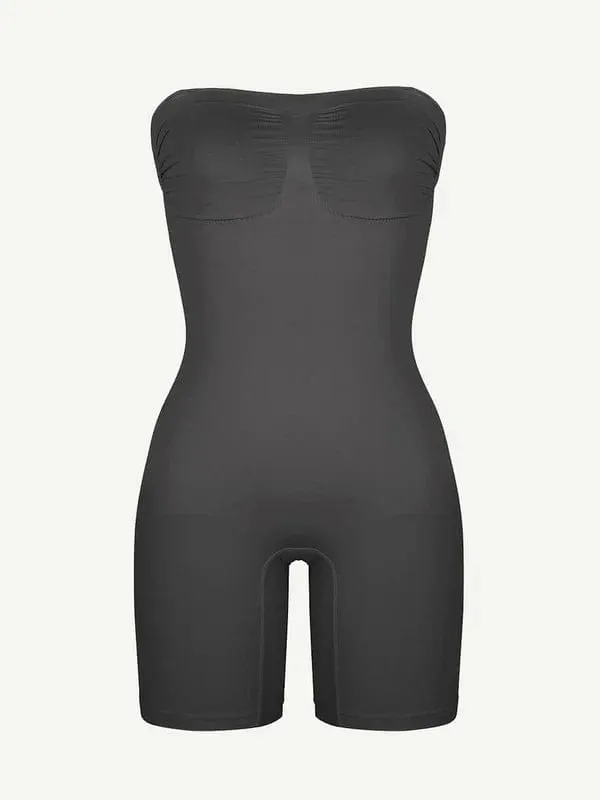 Sculpting Seamless Tummy Control Strapless Shapewear Bodysuit