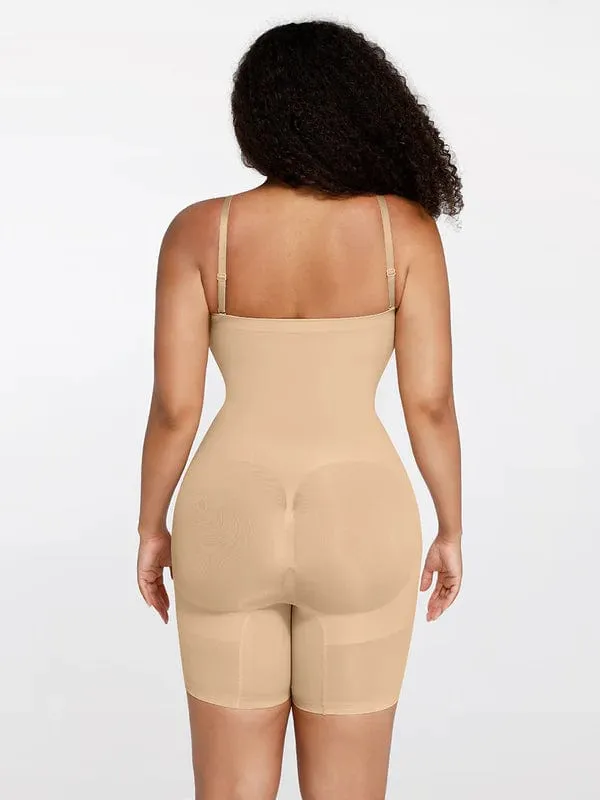 Sculpting Seamless Tummy Control Strapless Shapewear Bodysuit