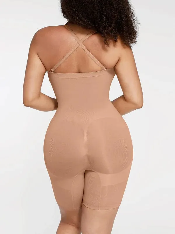 Sculpting Seamless Tummy Control Strapless Shapewear Bodysuit
