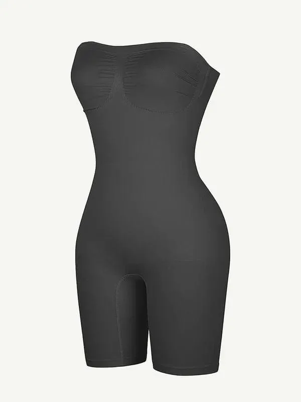 Sculpting Seamless Tummy Control Strapless Shapewear Bodysuit