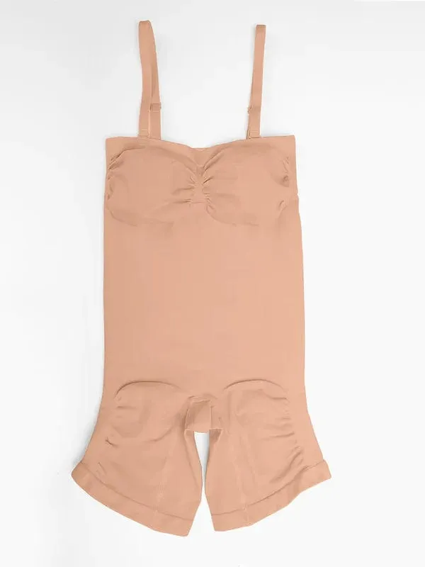 Sculpting Seamless Tummy Control Strapless Shapewear Bodysuit