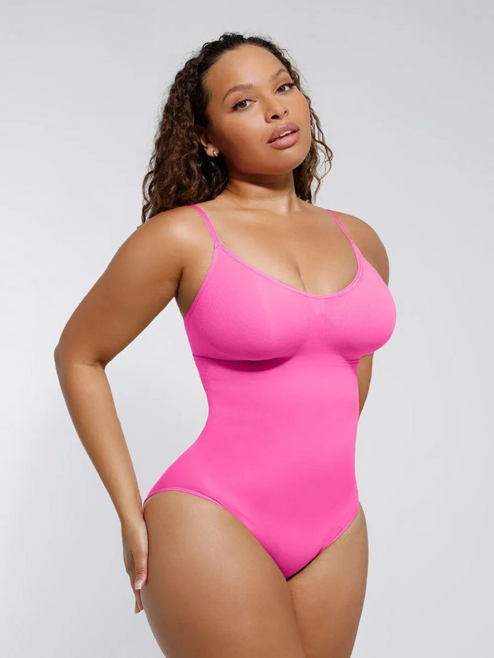Sculpting Tummy Control Body Thong Shapewear Bodysuit