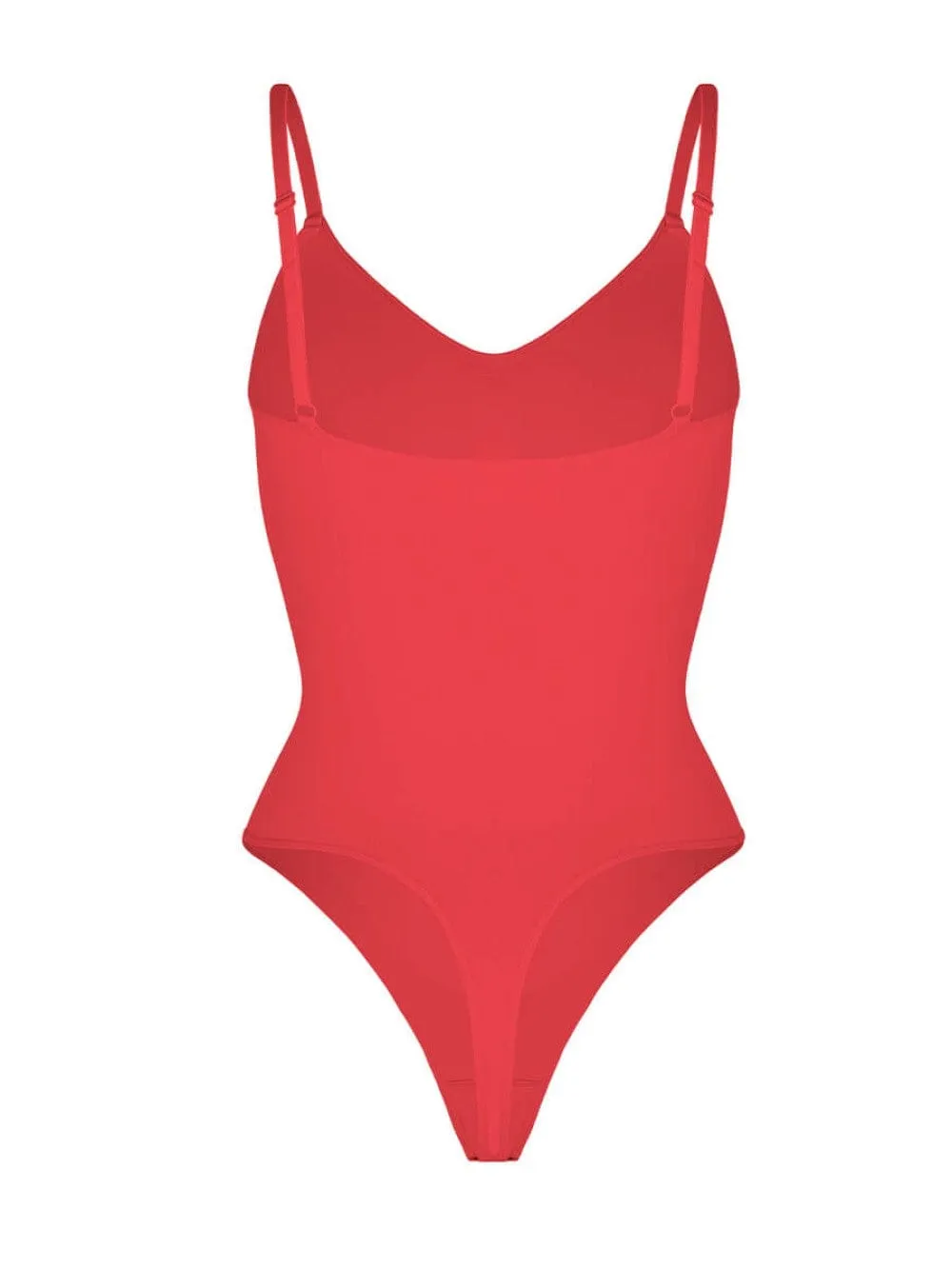Sculpting Tummy Control Body Thong Shapewear Bodysuit