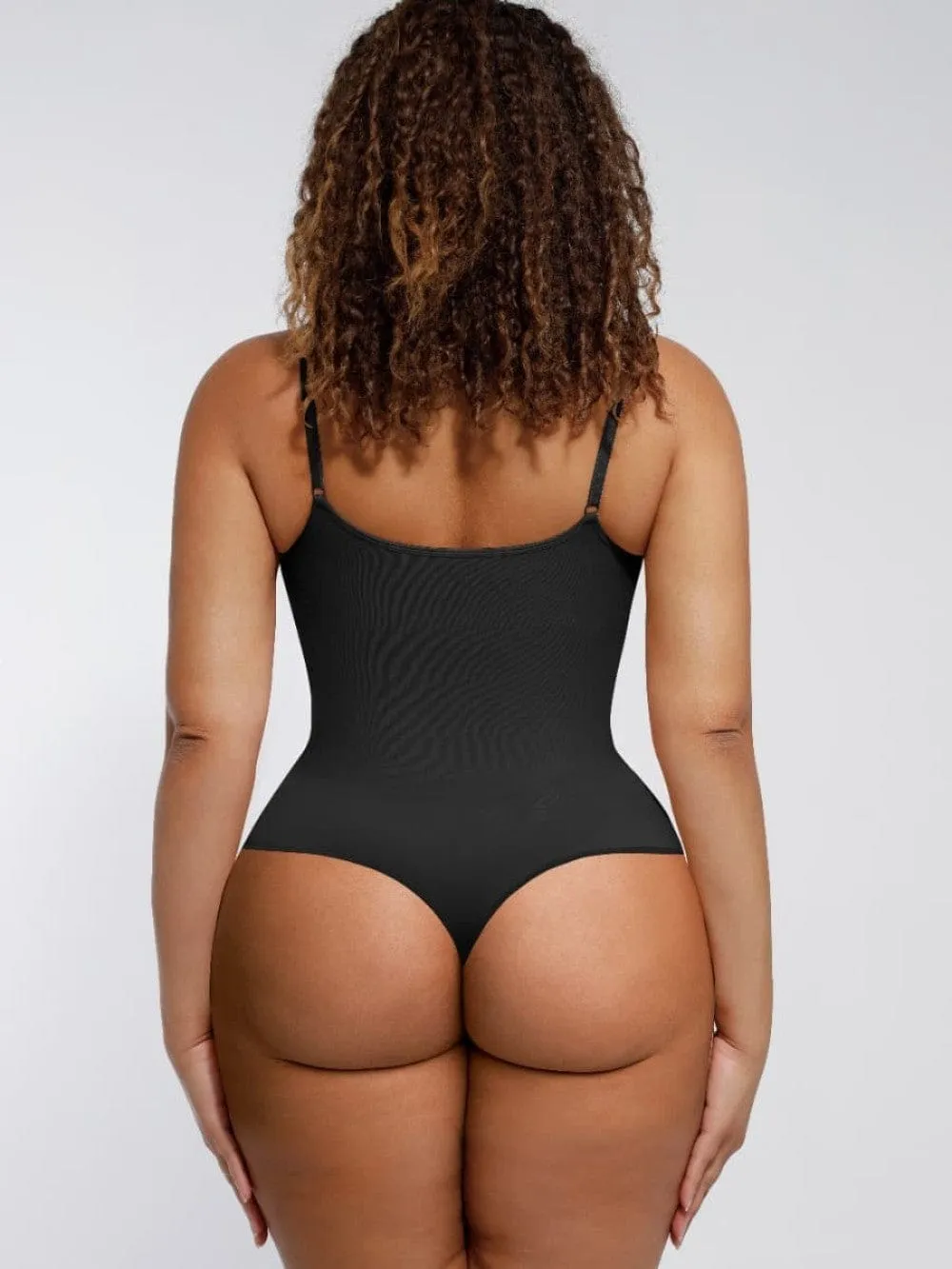Sculpting Tummy Control Body Thong Shapewear Bodysuit