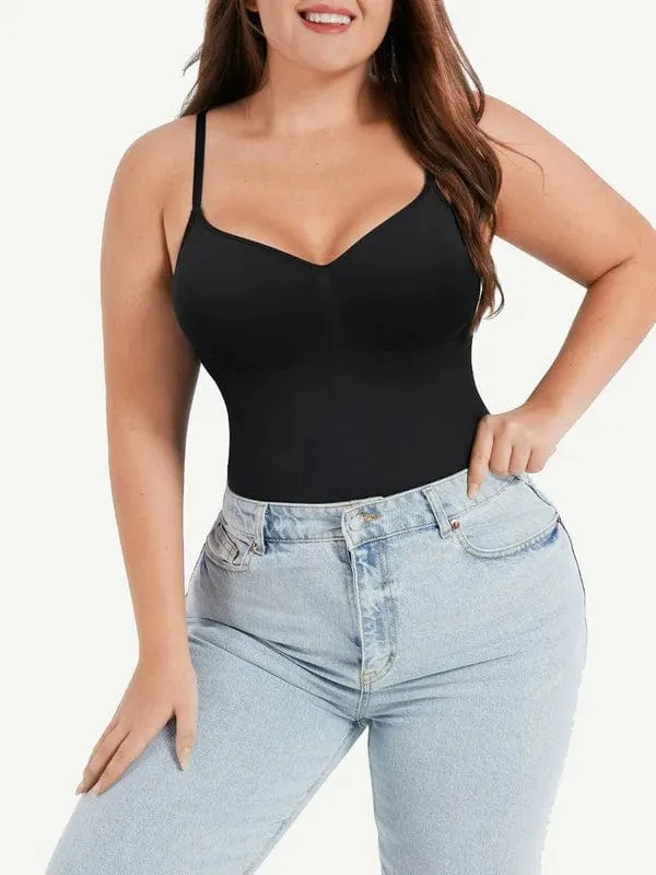 Sculpting Tummy Control Body Thong Shapewear Bodysuit