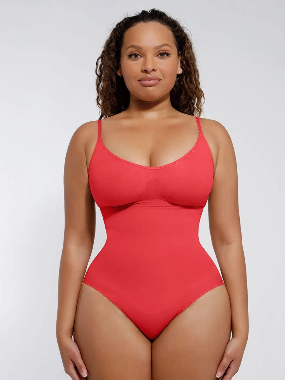 Sculpting Tummy Control Body Thong Shapewear Bodysuit