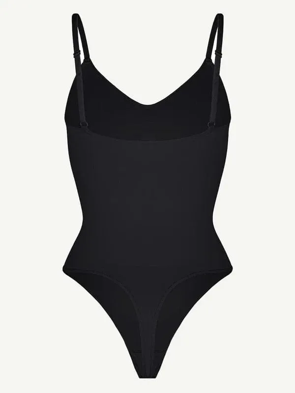 Sculpting Tummy Control Body Thong Shapewear Bodysuit