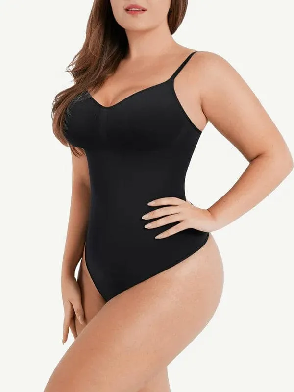 Sculpting Tummy Control Body Thong Shapewear Bodysuit