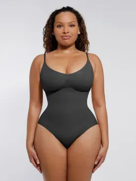 Sculpting Tummy Control Body Thong Shapewear Bodysuit