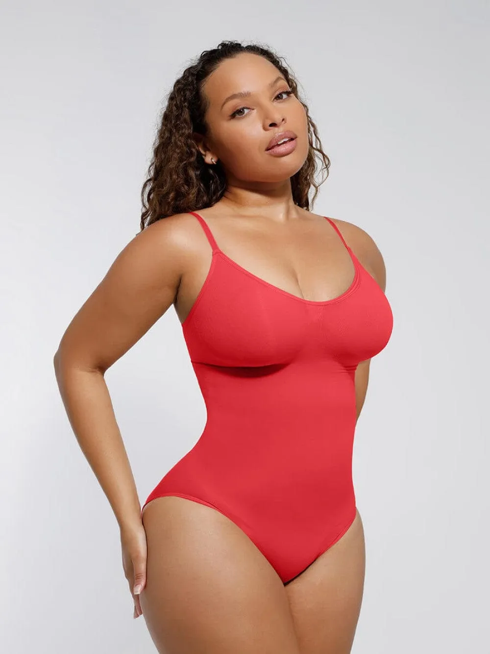 Sculpting Tummy Control Body Thong Shapewear Bodysuit