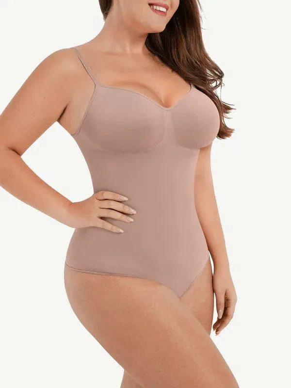 Sculpting Tummy Control Body Thong Shapewear Bodysuit