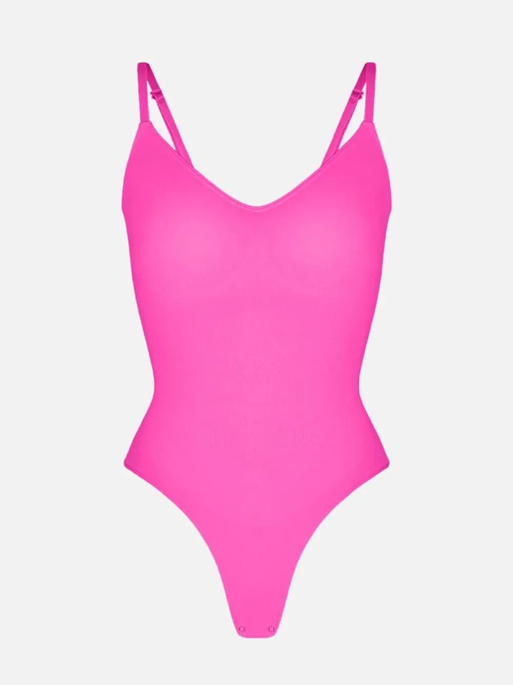 Sculpting Tummy Control Body Thong Shapewear Bodysuit