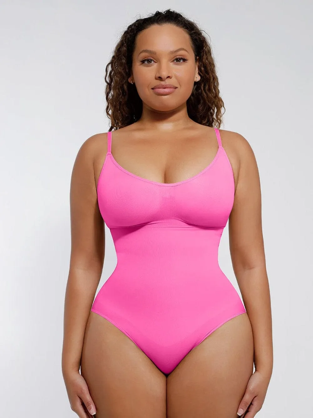 Sculpting Tummy Control Body Thong Shapewear Bodysuit