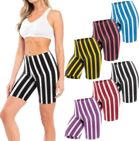 Sexy Basics Womens Ultra Soft Yoga Bike Short | Stretch Boxer Briefs | Multi Packs