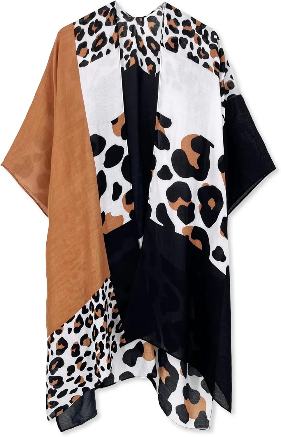 Spicy Sandia Kimonos for Women Floral Beach Cover Up Loose Swimsuit Bathing Suit Coverup Cardigan for Summer Swimwear