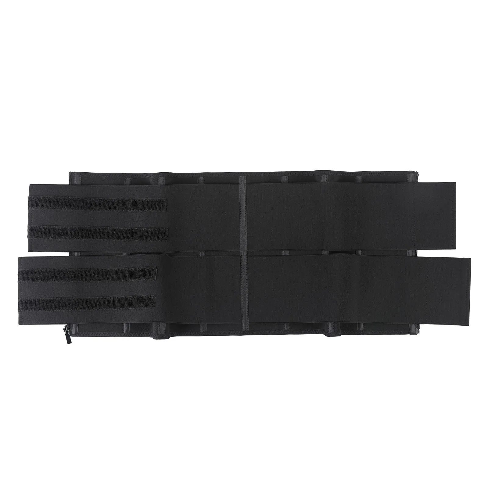 Steel Boned Tummy Control Waist Trainer with Double Belts