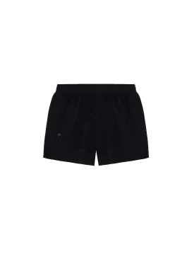 Towelling Shorts—black