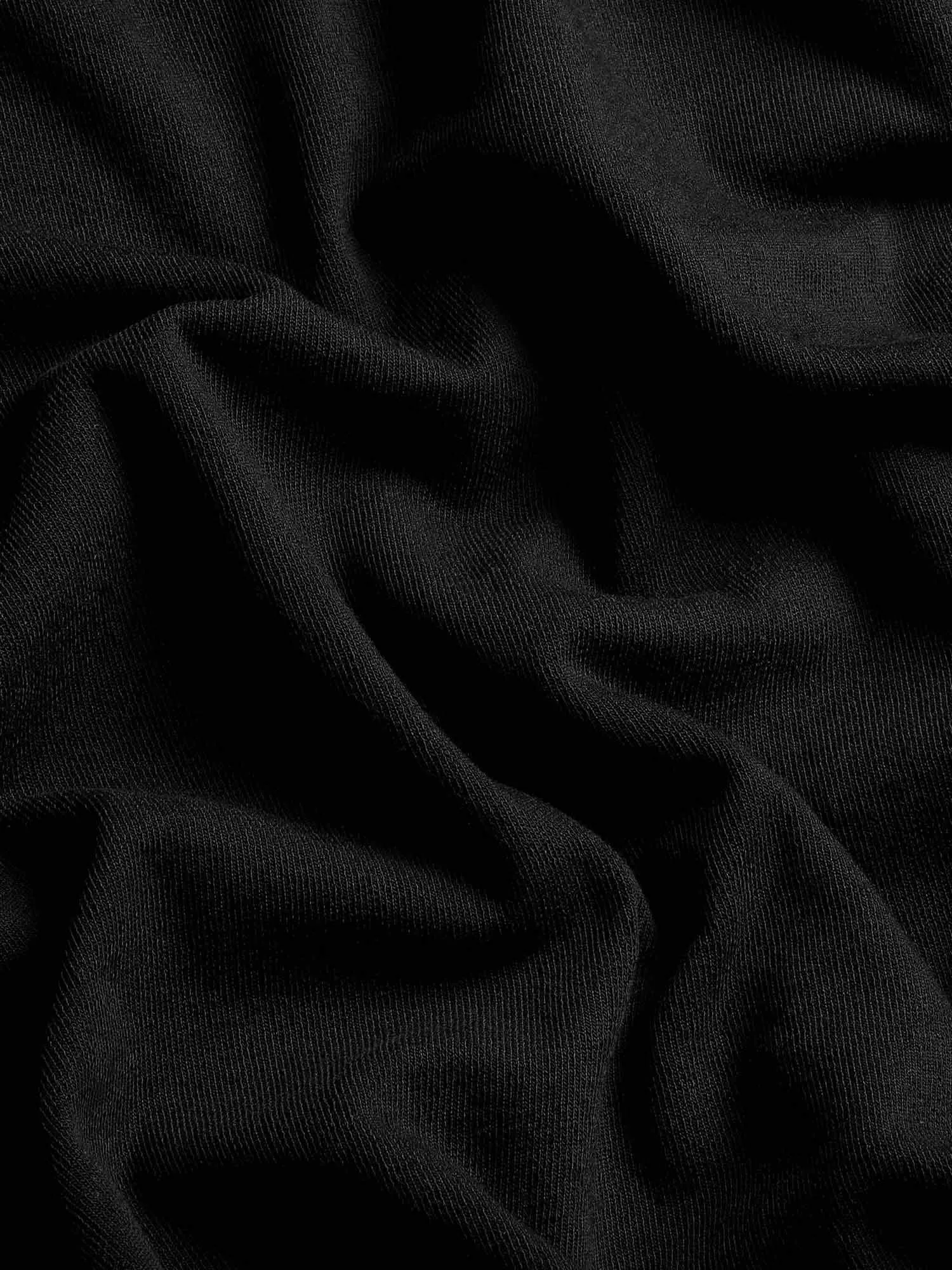 Towelling Shorts—black