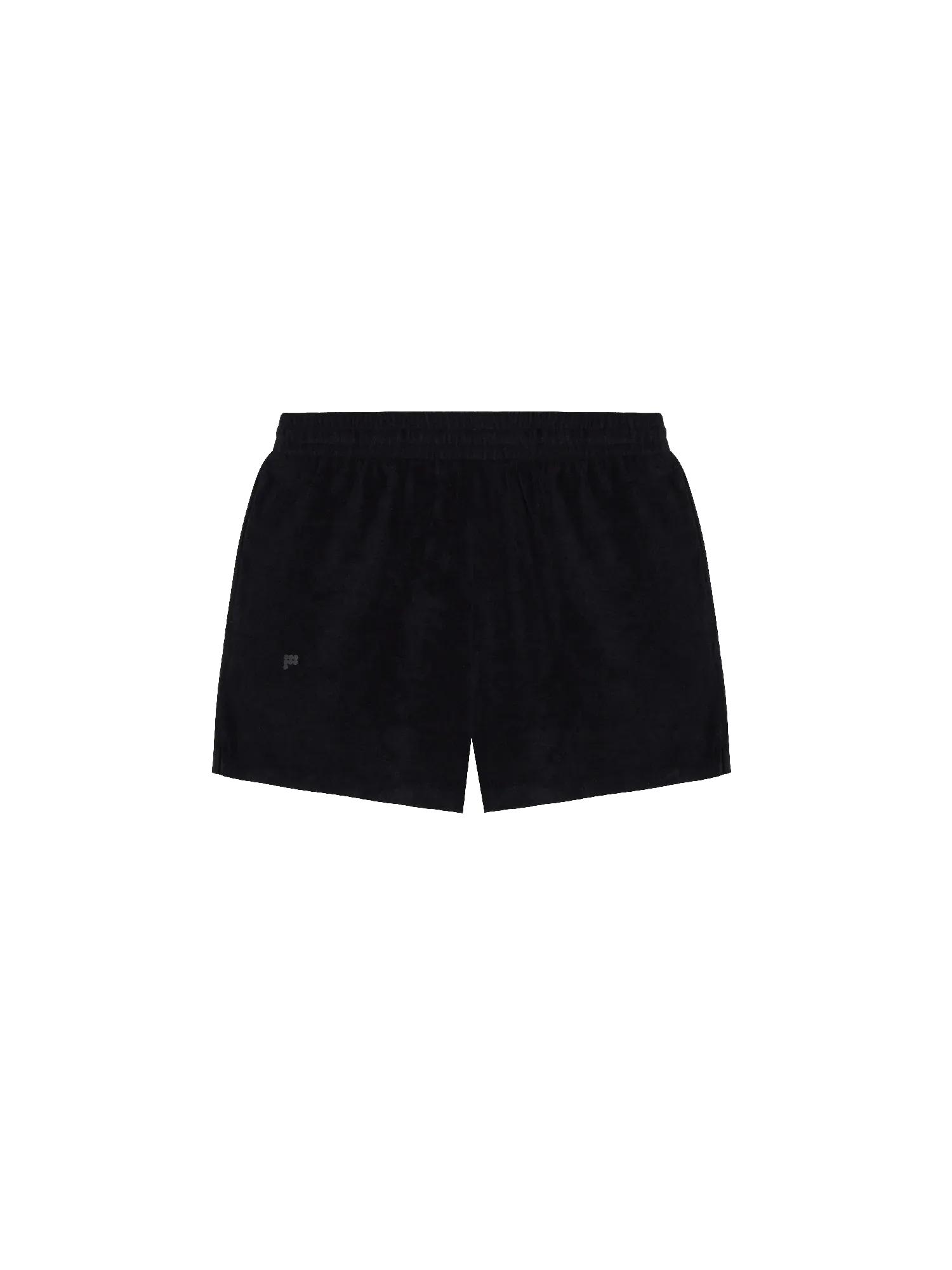 Towelling Shorts—black
