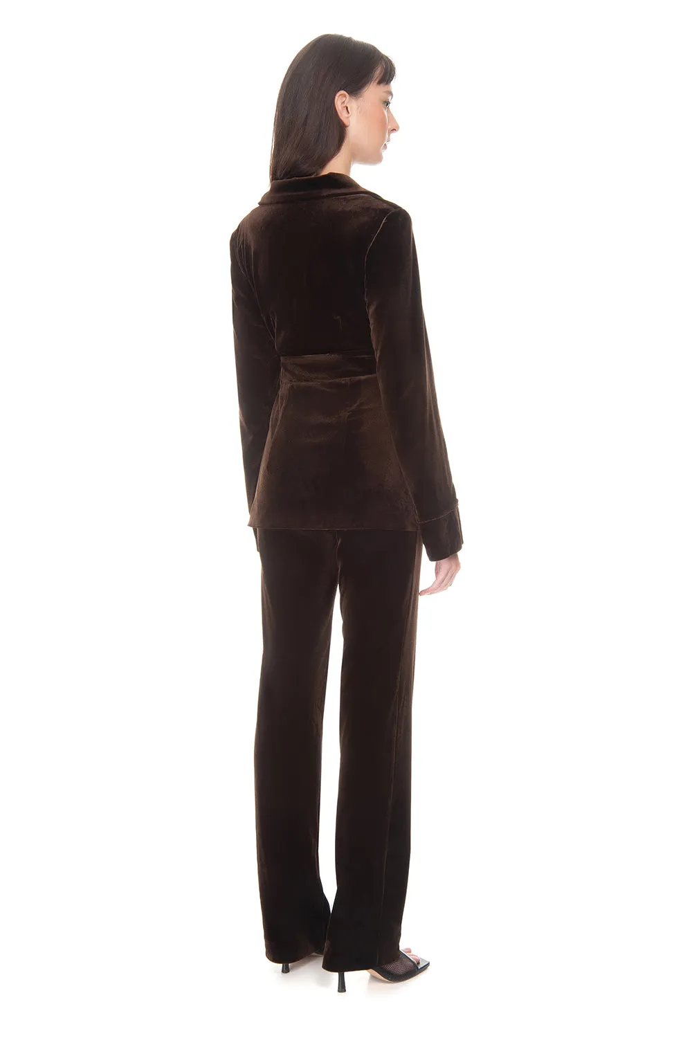 Velvet Suit Brown