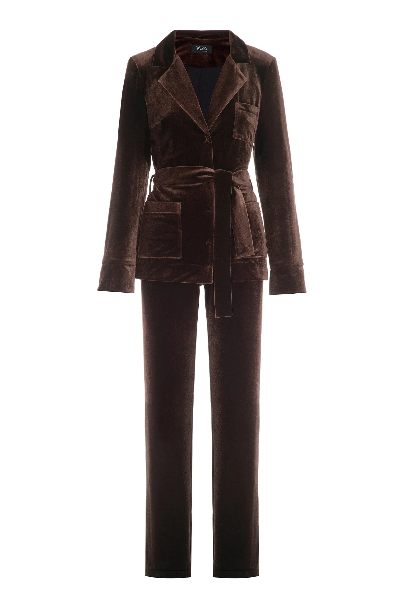 Velvet Suit Brown